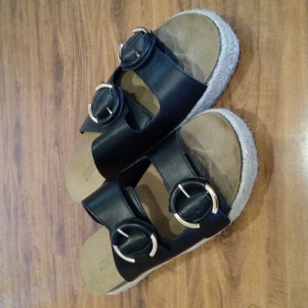 Market & Spruce Espadrille Slip-On Platform Sandals, 9
